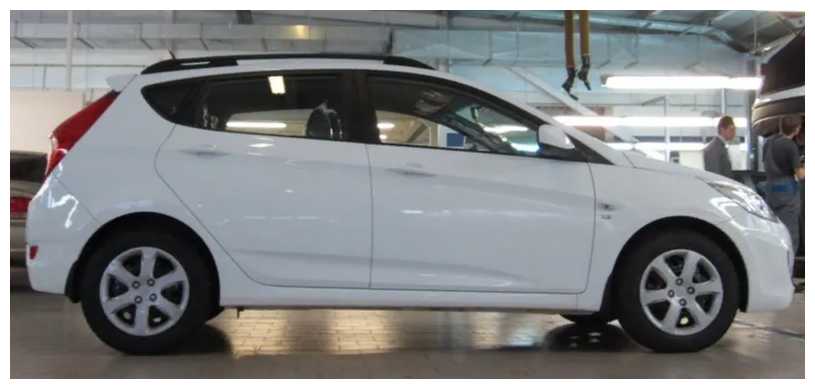 Рейлинги для Hyundai Solaris хэтчбек 2011-2017 черные фотография 5