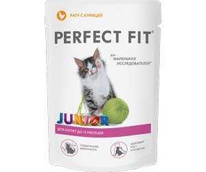 Корм Perfect Fit Junior (кусочки в соусе) фотография 15