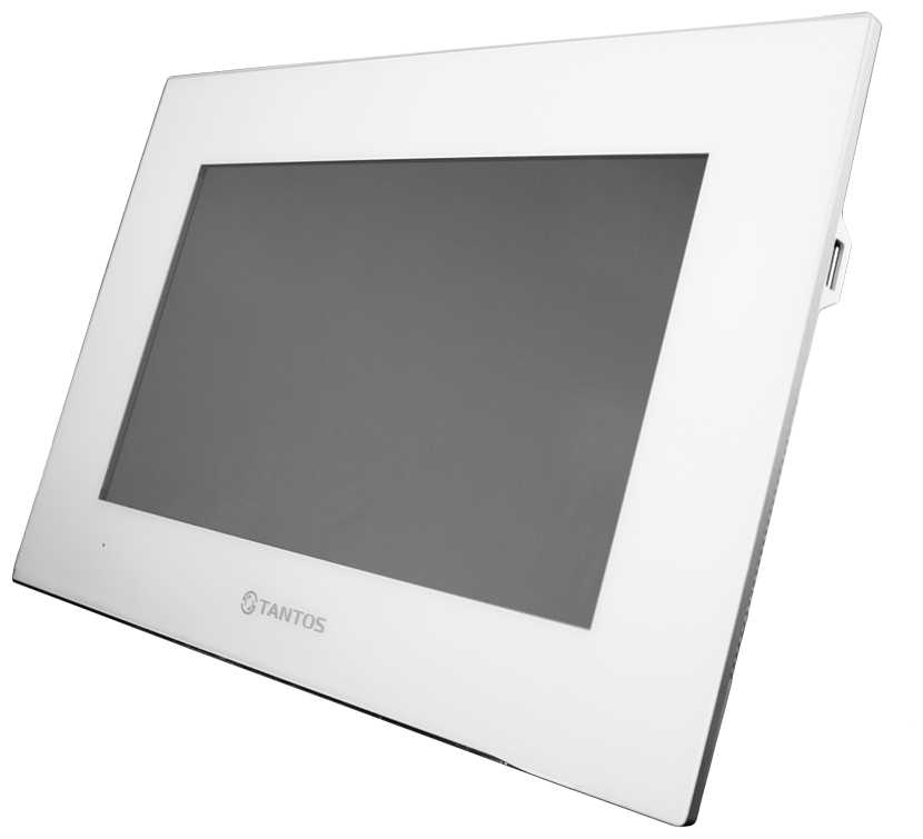 Видеодомофон для квартиры видеодомофон для дома Tantos Jolli HD Wi-Fi c возможностью отправки уведомлений о вызове на смартфон фотография 2