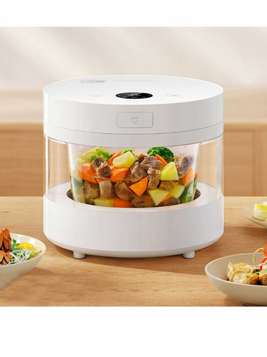 Умная мультиварка-рисоварка Xiaomi Mijia Transparent Steam Rice Cooker (MFB04M) фотография 6