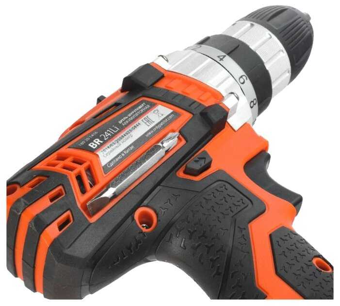 Аккумуляторная дрель-шуруповерт PATRIOT BR 241Li 180201416 фотография 6