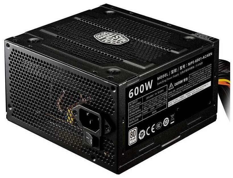 Блок питания Cooler Master Elite 600 V4 (MPE-6001-ACABN) фотография 10