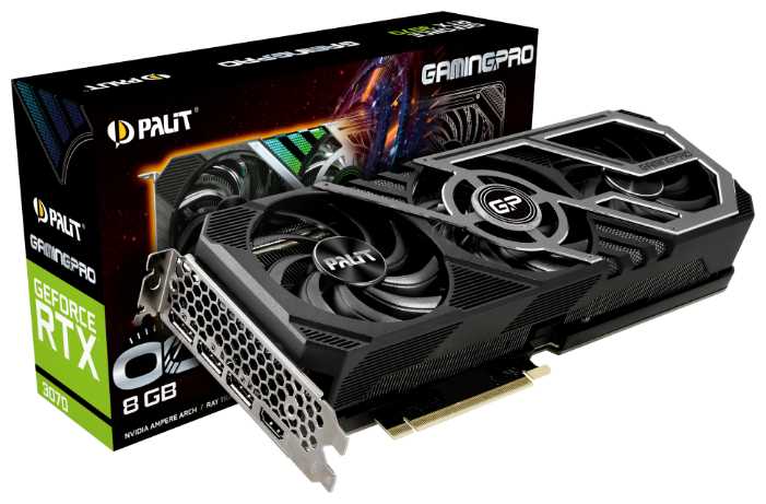 Видеокарта Palit GeForce RTX 3070 GamingPro OC 8GB (NE63070S19P2-1041A) фотография 7