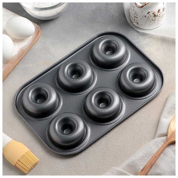 Универсальная Доляна Пончики, 4461579, 26.5х17 см фотография 2