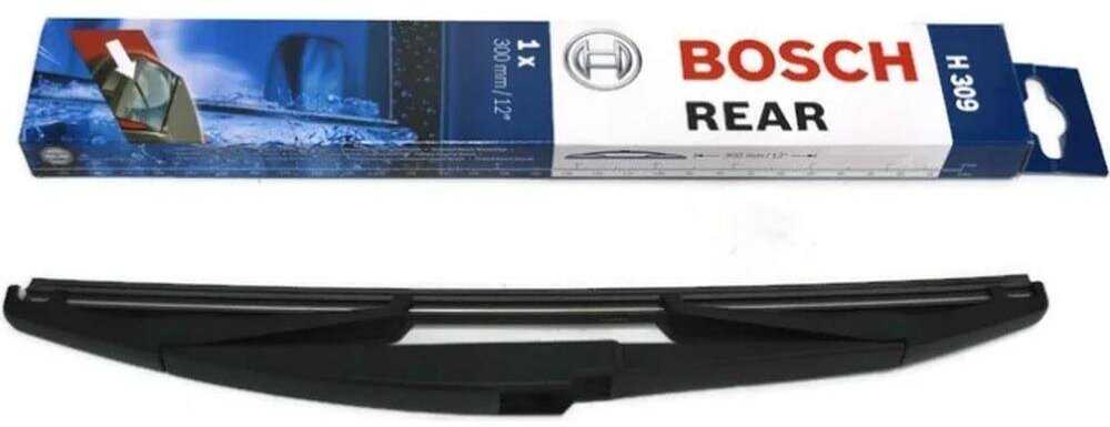 Щетка стеклоочистителя каркасная BOSCH Rear H309 фотография 11