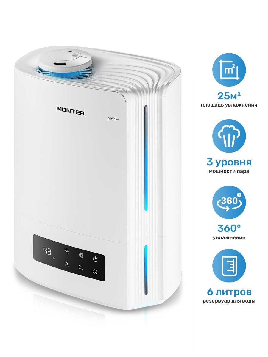 Увлажнитель воздуха MONTERI Wasser W25 фотография 13