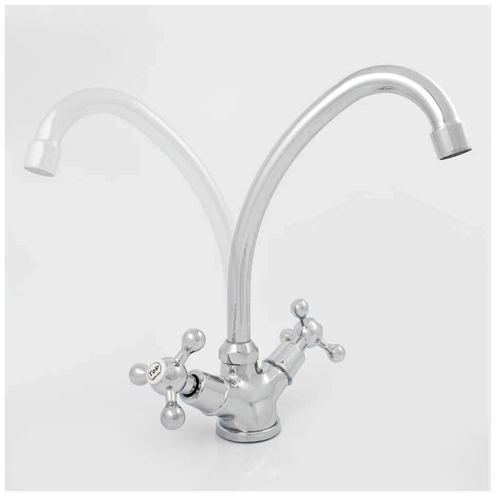 Смеситель для кухни (мойки) GROSS AQUA Yota 3088039С-B03, вентильный фотография 1
