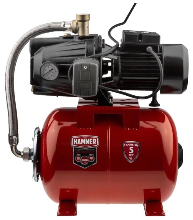 Насосная станция Hammer NST 900JET (900 Вт) фотография 2