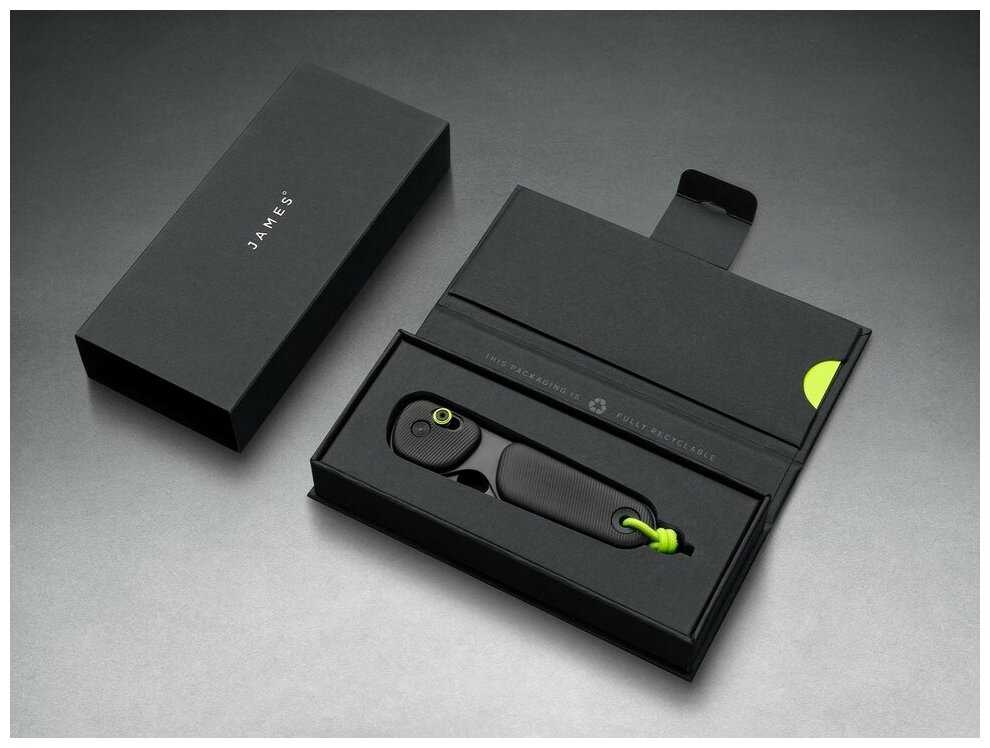 Нож The James Brand The Redstone, лезвие Sandvik 12C27, рукоять Polypropylene, Black, черный фотография 6