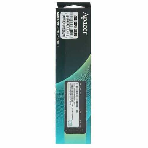Оперативная память Apacer 4 ГБ DDR4 SODIMM (ES.04G2V.KNH) фотография 9