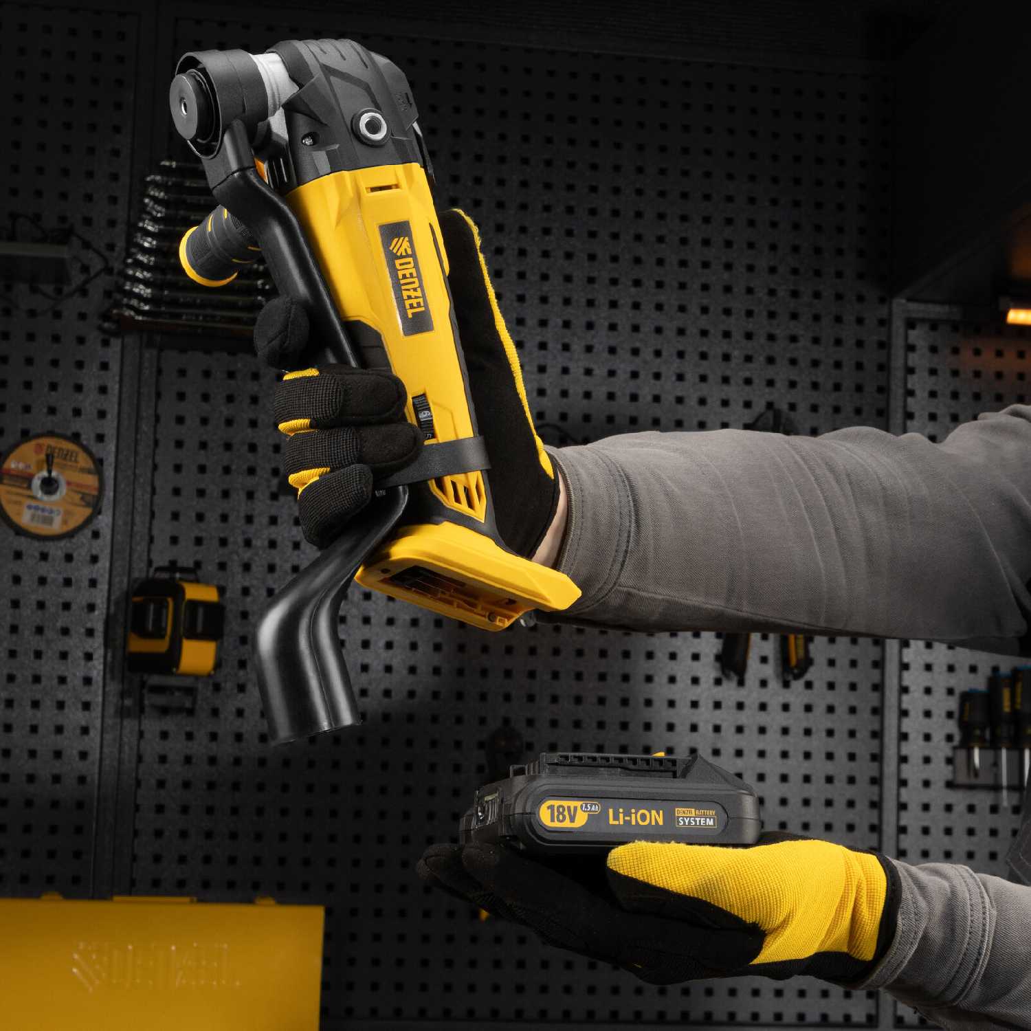 Многофункциональный инструмент Denzel Многофункциональный инструмент (MTL-IB-18-0) фотография 7