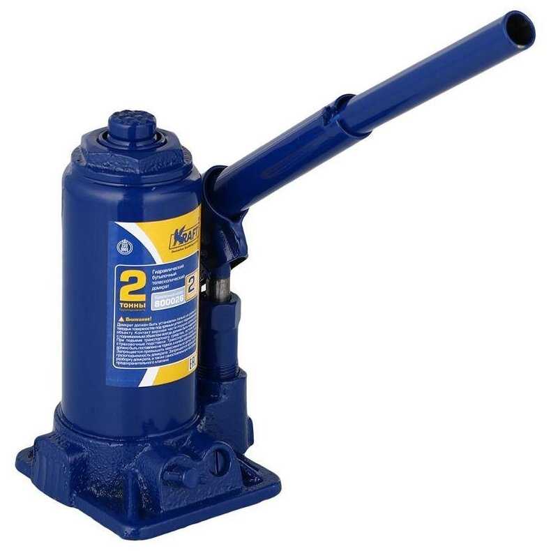 Домкрат бутылочный гидравлический KRAFT Домкрат бутылочный гидравлический (KT 800026) фотография 3