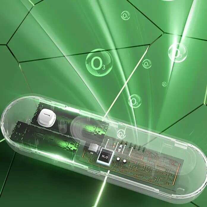 Поглотитель запахов для холодильника озонатор для устранения и дезинфекции дома освежитель для помещений бытовых шкафов туалета фотография 5