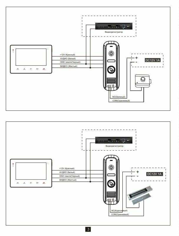 Комплект видеодомофона CMD VD79MK-Slim-KIT FullHD Wi-Fi фотография 13