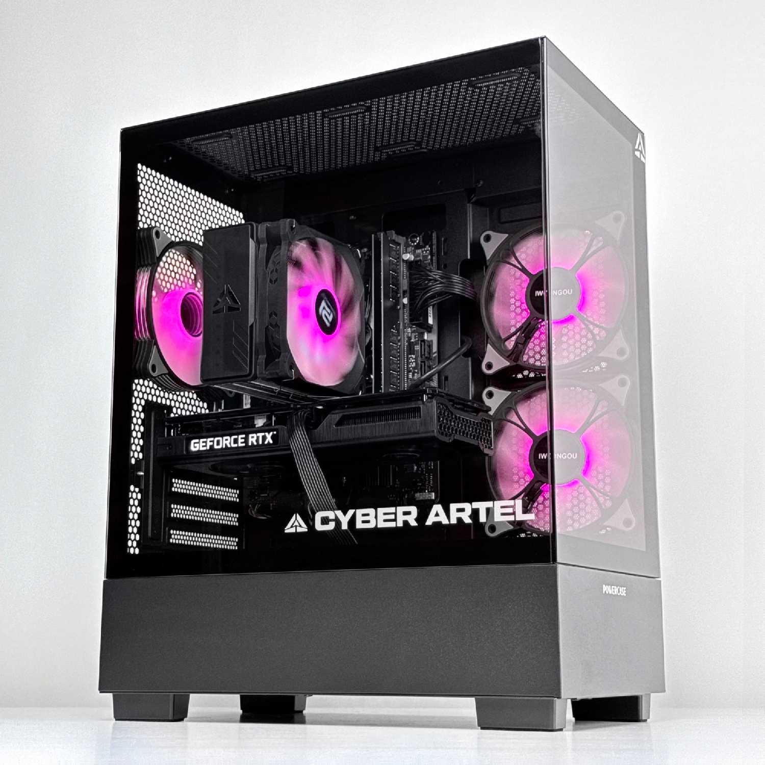 Игровой компьютер CYBER ARTEL Intel Core i5-12400f, GeForce RTX3050 8GB, RAM 32GB, SSD 1000GB фотография 9