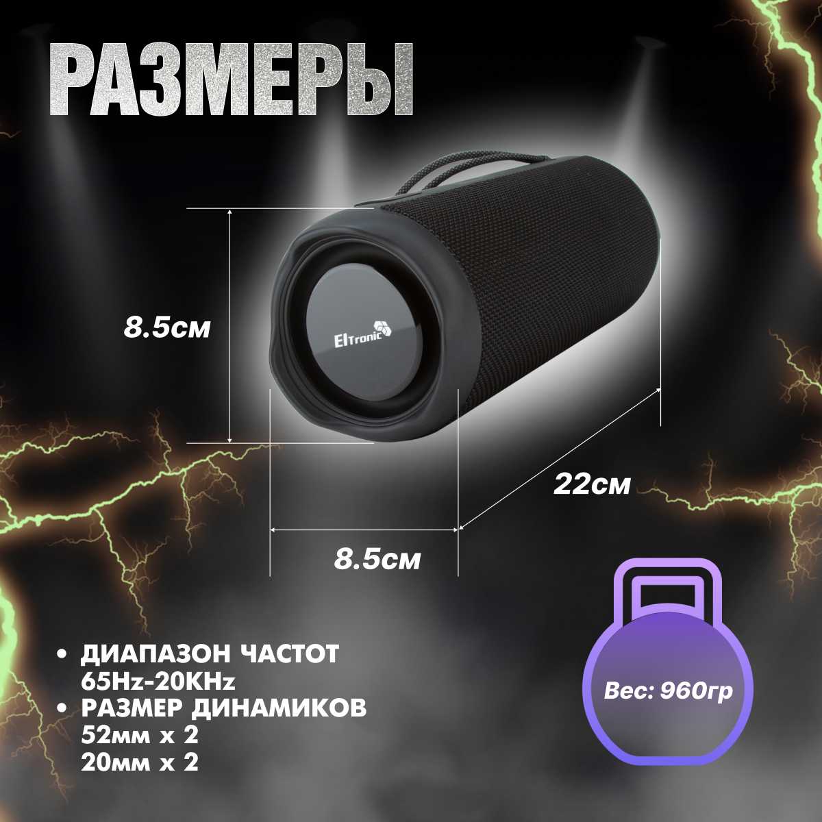 Колонка ELTRONIC MONSTER BOX 850 (30-15) фотография 8
