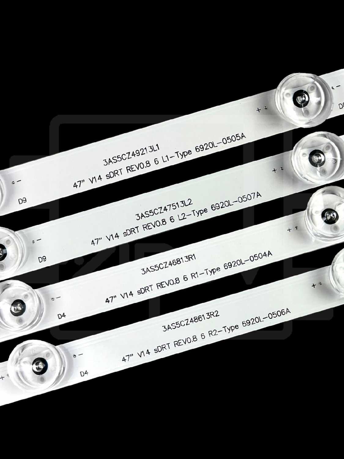 Подсветка для ТВ LG 47LB671V (комплект) фотография 6
