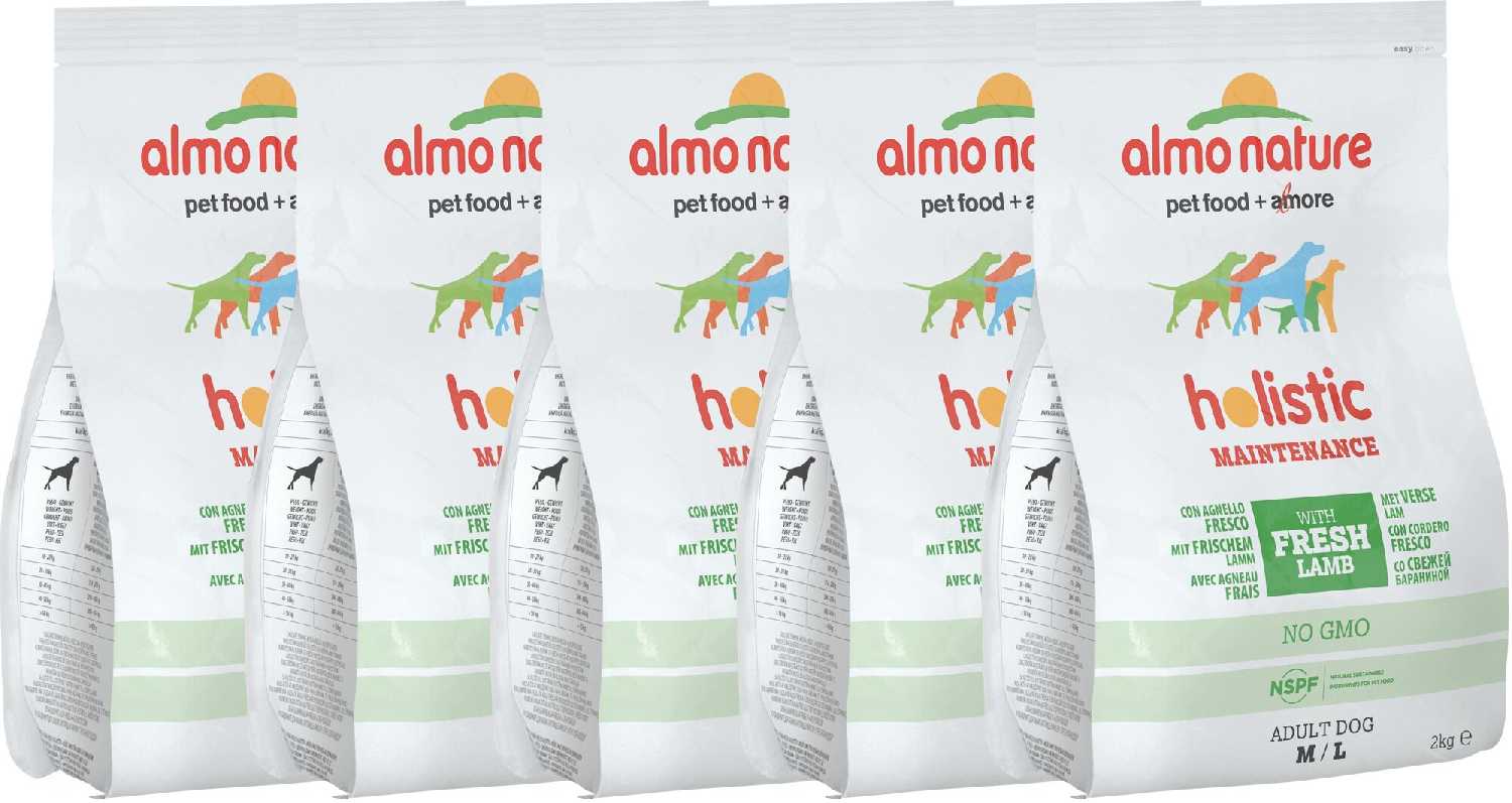 Корм для собак Almo Nature Holistic (ягненок, с рисом) фотография 2