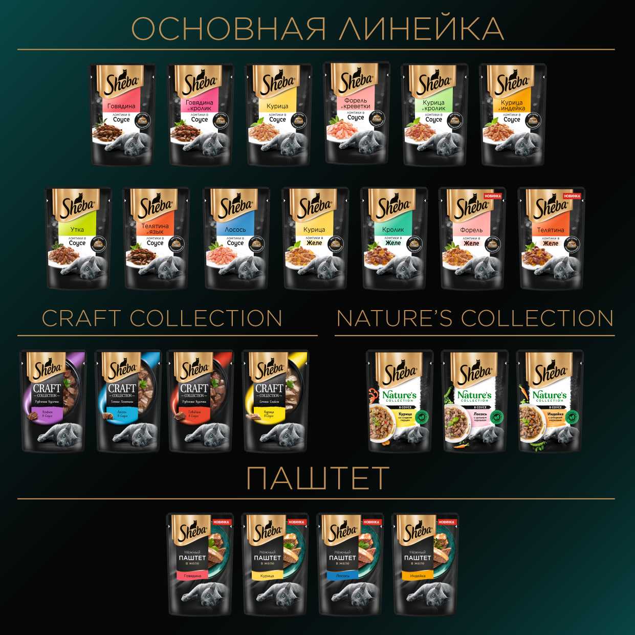 Корм для кошек Sheba Nature's Collection с курицей и паприкой фотография 6