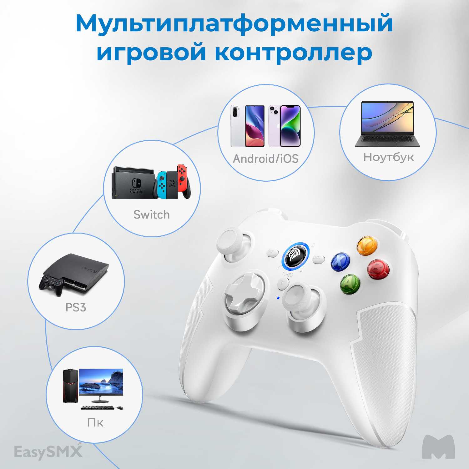 Беспроводной геймпад EasySMX ESM-9013Pro (VG-C417) фотография 26