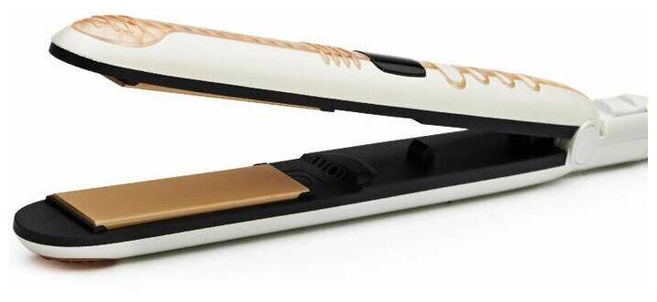 Профессиональный выпрямитель для волос 2 в 1 / плойка / стайлер для волос / щипцы для волос / стайлер / утюжок Cronier CR-955 фотография 5