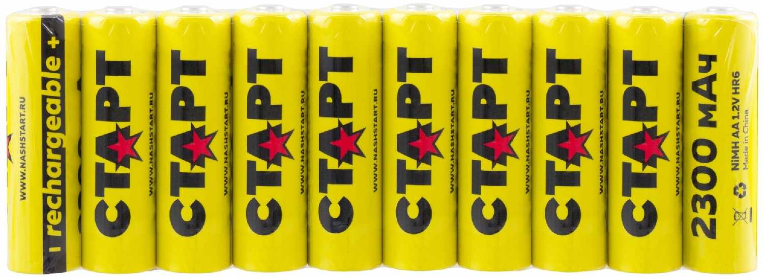 Аккумуляторные батарейки Старт HR6 AA 2700mAh Ni-MH (BL2) фотография 28