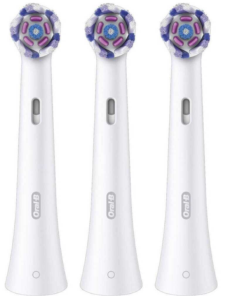 Сменные насадки для зубных щеток Oral-B iO Radiant White