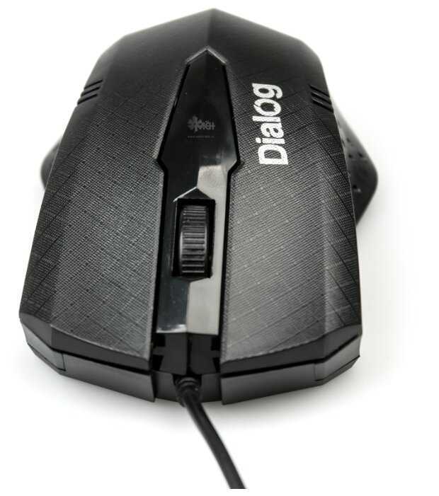Мышь Dialog MOP-09U Black USB фотография 6