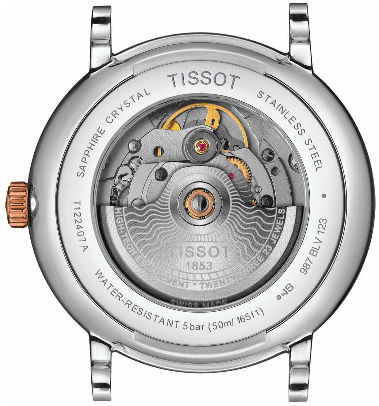 Наручные часы Tissot Carson Premium Powermatic 80 T122.407.22.033.00 фотография 2