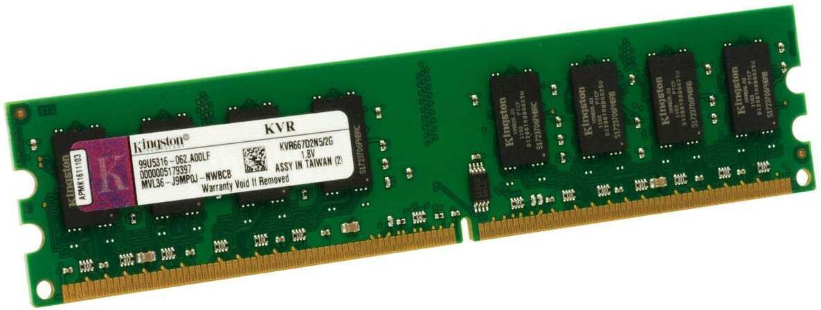 Оперативная память Kingston KVR667D2N5/2G фотография 2