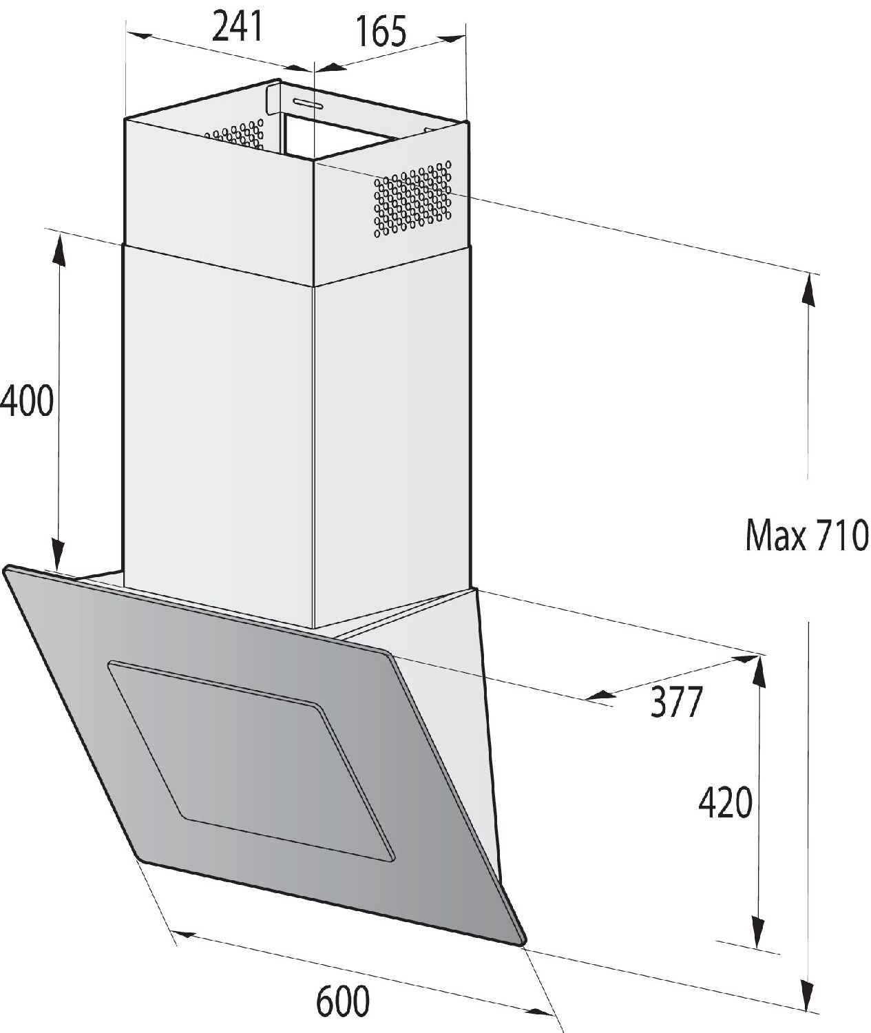 Вытяжка GORENJE WHI626E6B фотография 5
