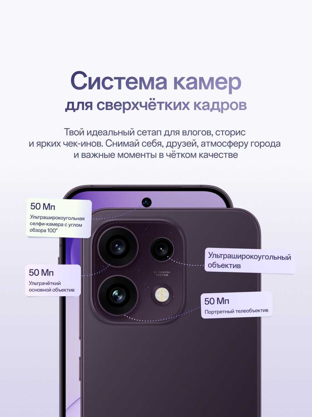 Смартфон OPPO Reno16 F фотография 1