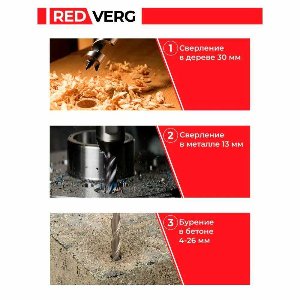 Перфоратор RedVerg RD-RH850 фотография 15