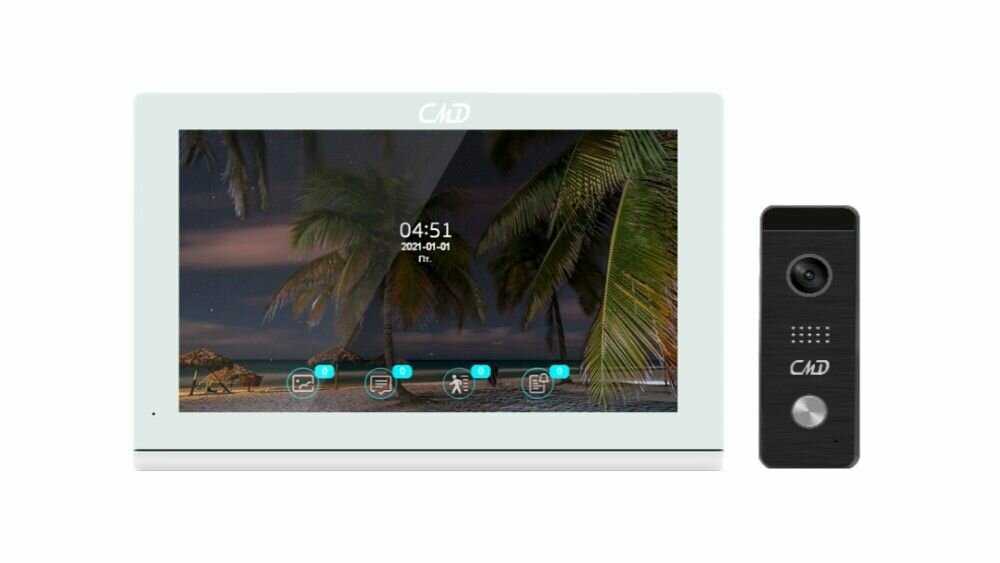 Комплект видеодомофона CMD VD79MK-Slim-KIT FullHD Wi-Fi фотография 11