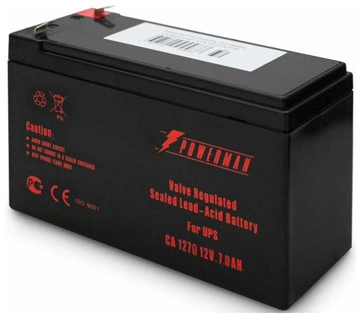 Аккумуляторная батарея Powerman CA1270