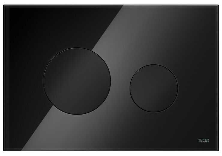 Клавиша смыва TECE Loop стекло черная 9240657