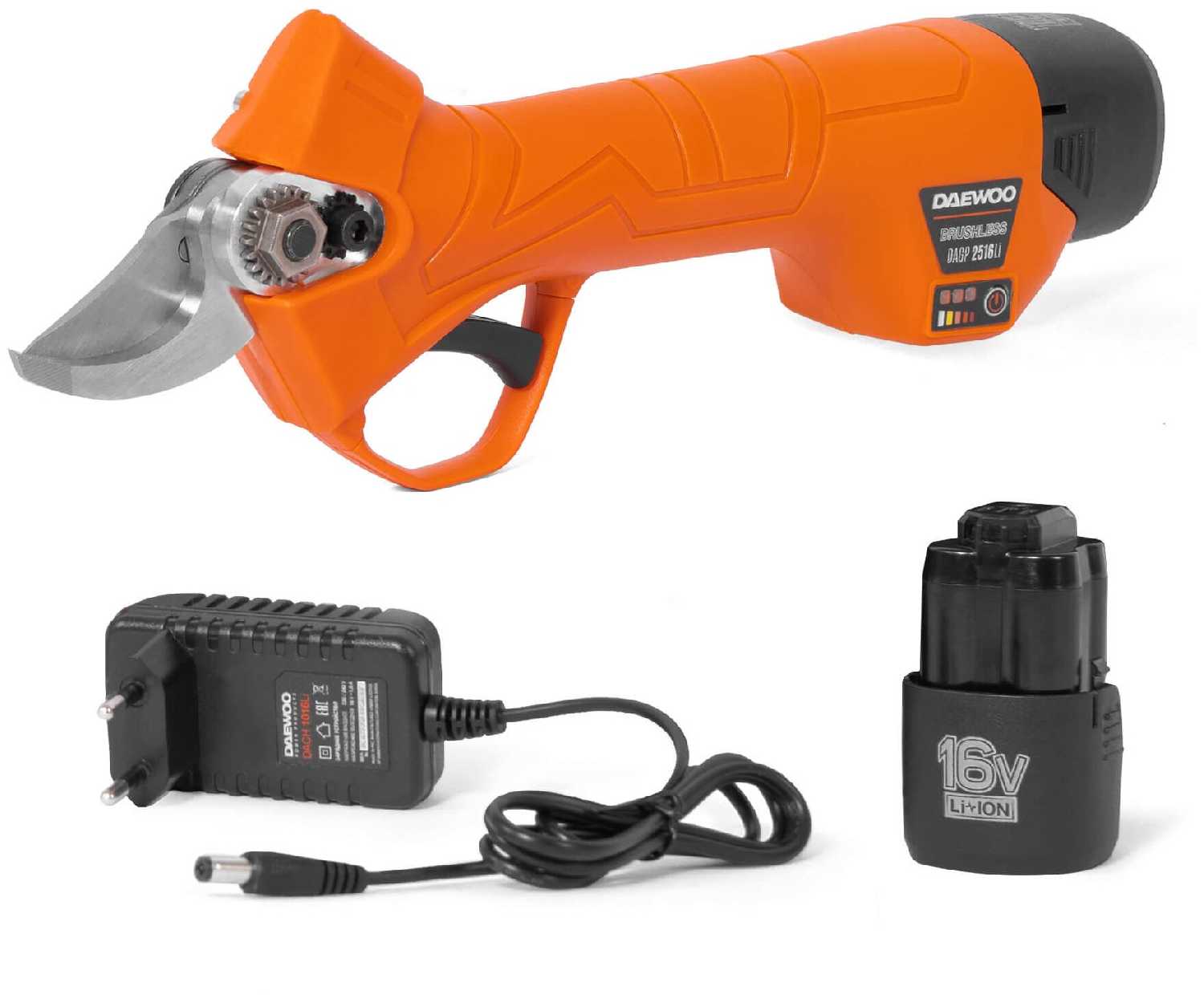 Секатор Daewoo Power Products DAGP 2516Li SET фотография 7
