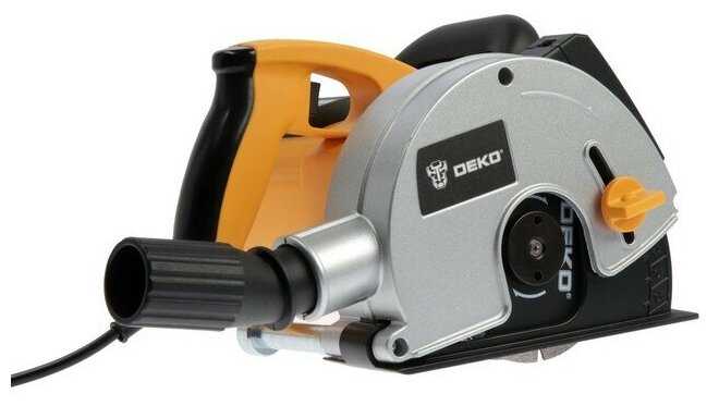 Штроборез DEKO DKWC1800, 125 мм, 1800 Вт, лазерный указатель фотография 18