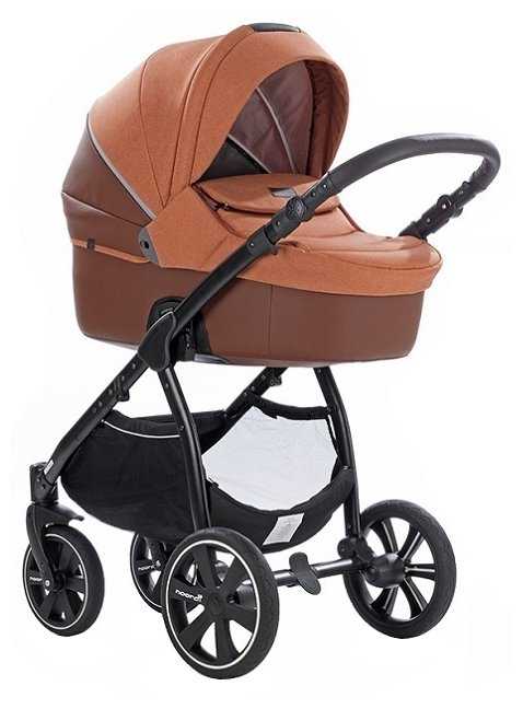 Универсальная коляска Noordi Fjordi Melange Leather на шасси Sport (2 в 1) фотография 14