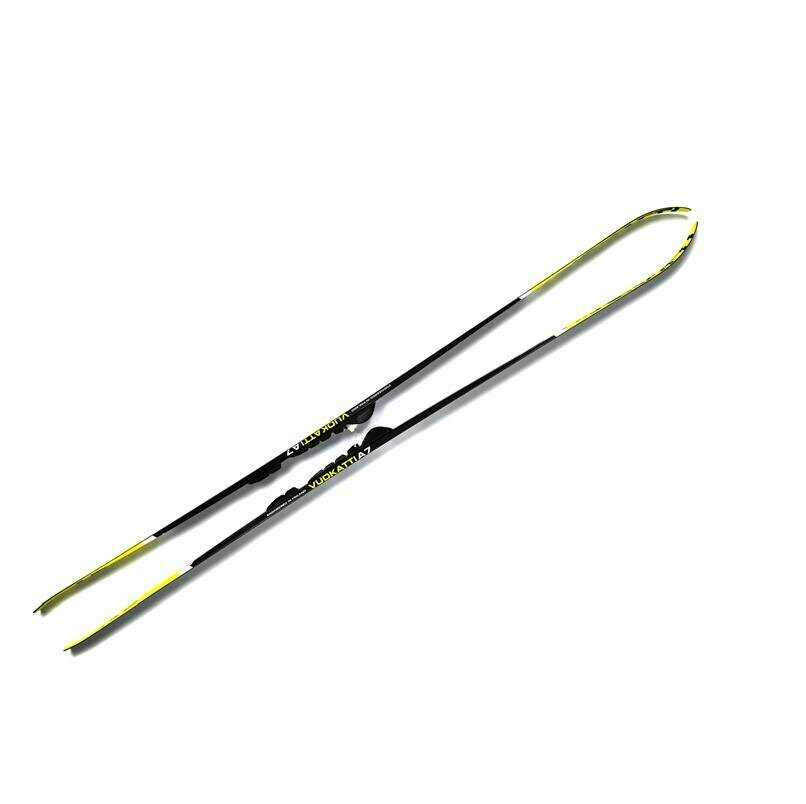 Лыжи беговые взрослые VUOKATTI 190 см с креплением NNN Step-in (Wax) фотография 1