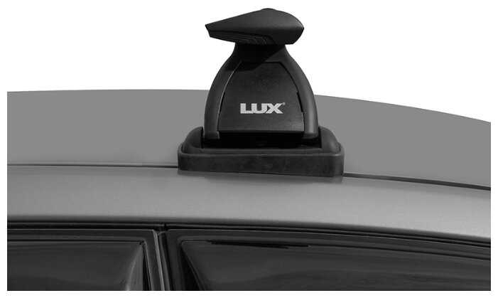 Багажник на крышу LUX черные дуги аэро-тревел (82мм) 1,2м на Лада Ларгус 2012-2022 , арт:218041B фотография 4