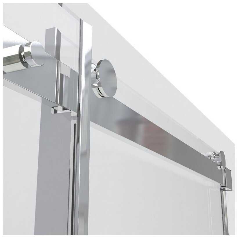 Душевой уголок Vincea Como VSR-1C9014CL 140х90х195 профиль хром, стекло прозрачное фотография 2