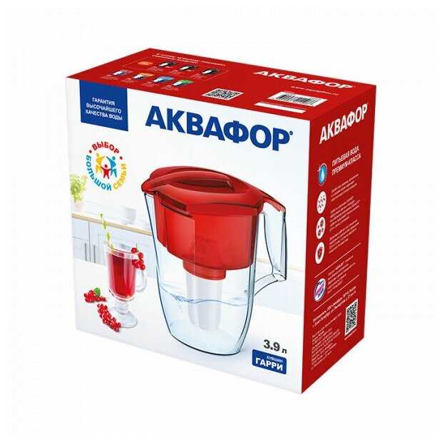 Фильтр кувшин настольный Аквафор Гарри А5 с дополнительным модулем 3.9 л фотография 12