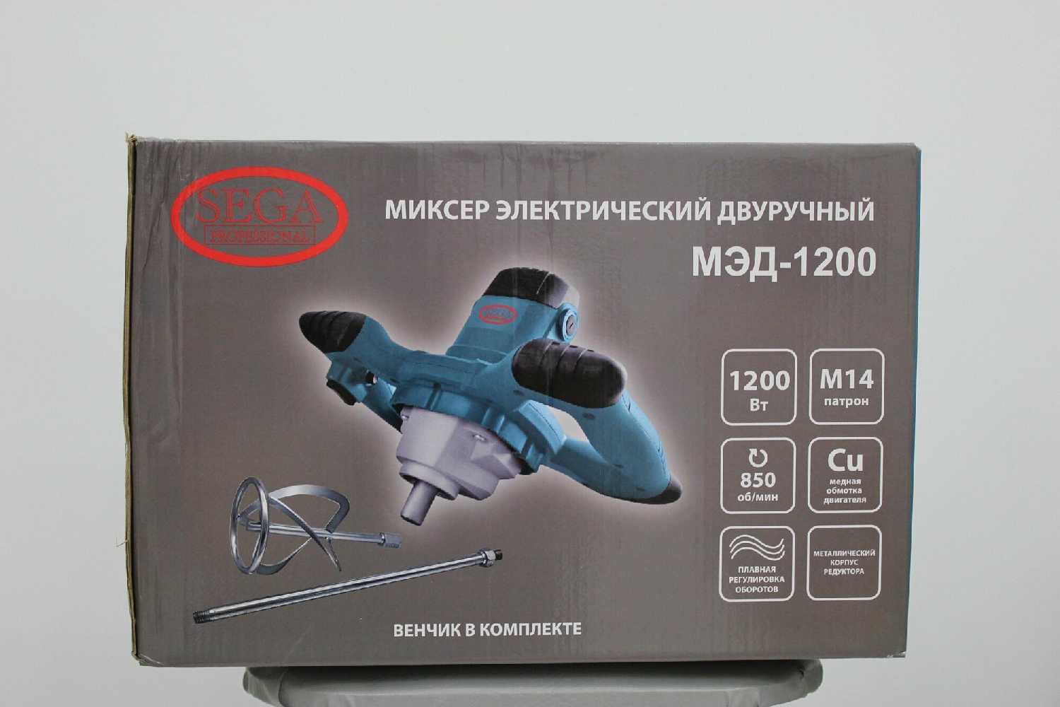 Миксер электрический SEGA Миксер электрический двуручный SEGA МЭД-1200 фотография 3