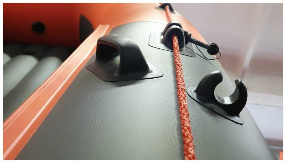 Лодка НДНД Boatsman BT340A графитово-оранжевый фотография 15