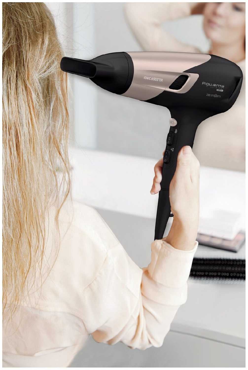 Фен для волос Rowenta Studio Dry Glow (CV5836F0) фотография 8