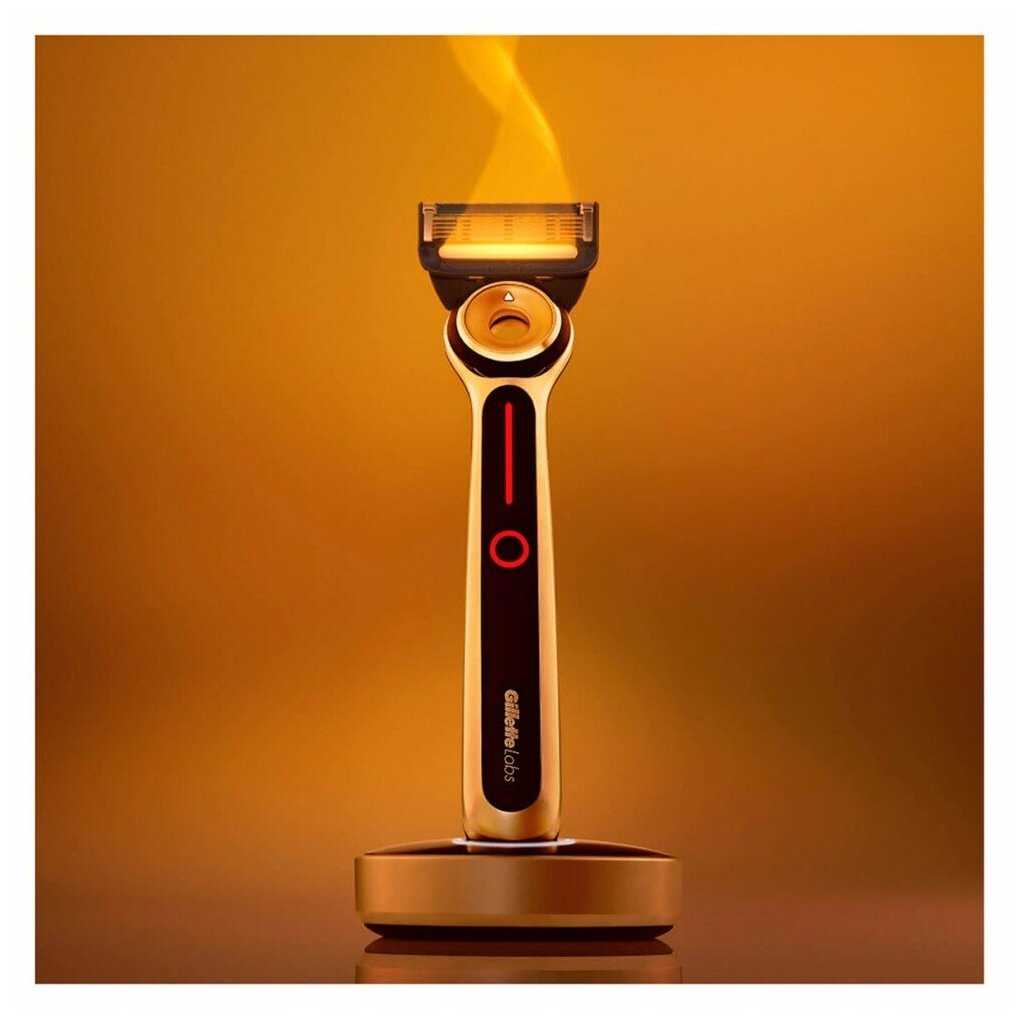 Бритвенный станок Gillette Labs Heated Razor + 10 сменных кассет фотография 8