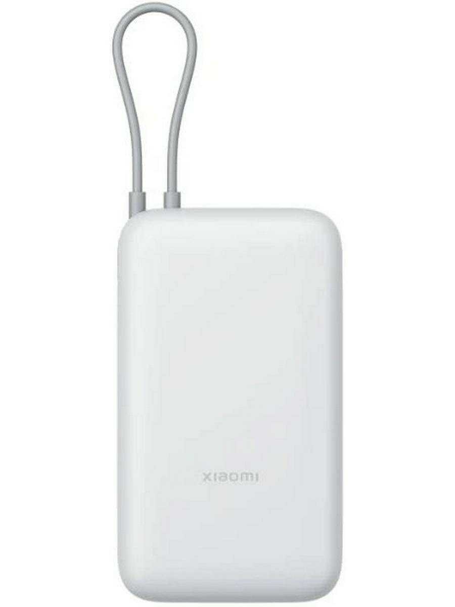 Внешний аккумулятор Xiaomi Power Bank 20000mAh (Integrated Cable) GL [BHR9738GL] фотография 2