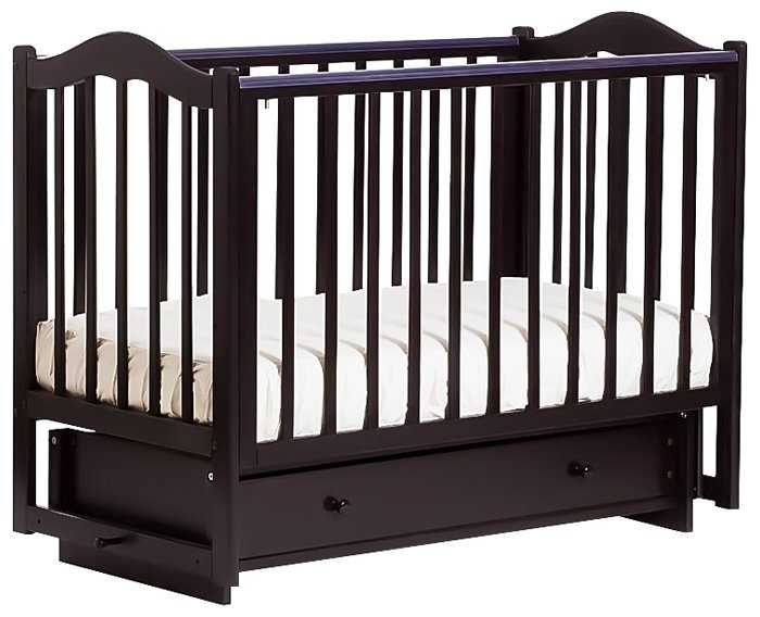 Кроватка ЛЕЛЬ (Кубаньлесстрой) Кубаночка-1 БИ 37.2, классическая, поперечный маятник фотография 7