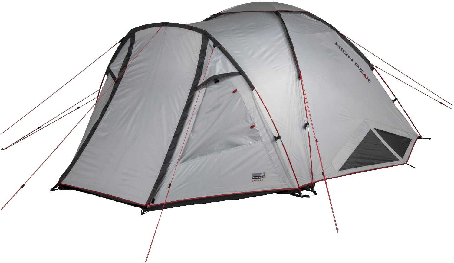 Палатка High Peak Almada 4 nimbus grey, 400x230x150, 11571 фотография 4